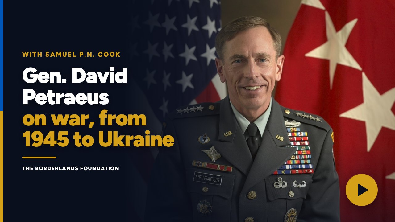 Conflict — a conversation with General David Petraeus